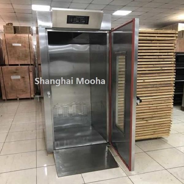 Commercial Bakery 2 Trolley Double Door Toast Loaf Croissant Bread Dough Proofer Bread Proofer for Sale