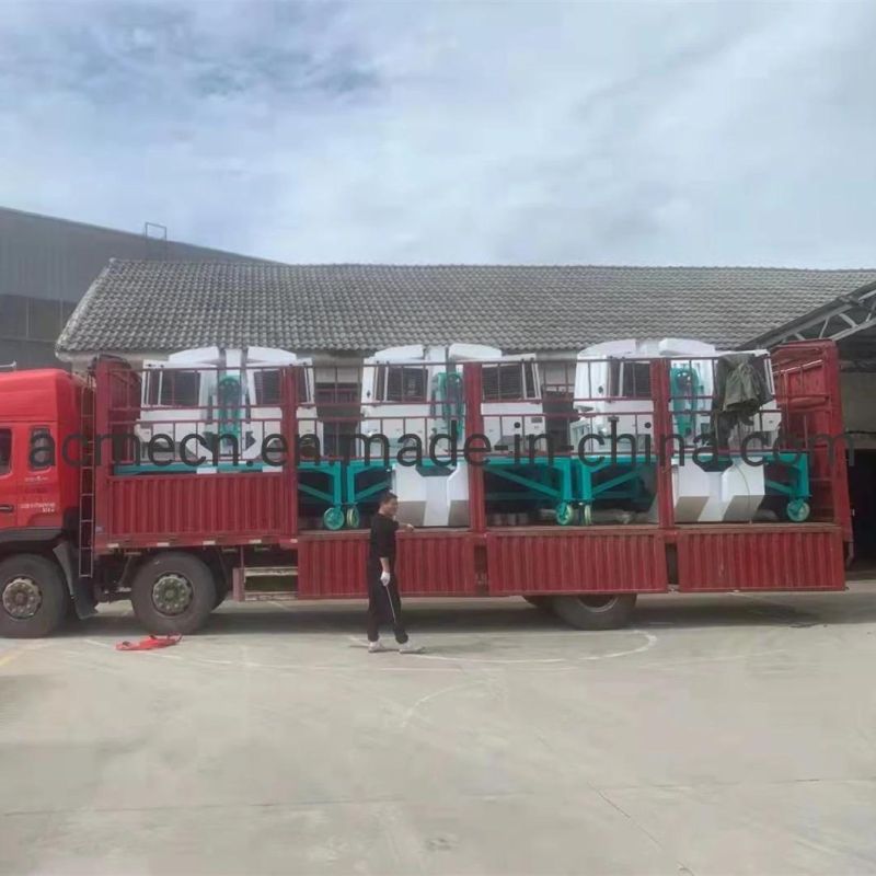 Mobile Grain Cleaning Machine Raw Grain Cleaning Sieve Rice Factory Grain Depot Rice Cleaning and Screening Equipment