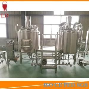 Stainless Steel Commercial Micro Mini Beer Brewing Making Equipment DIY Beer