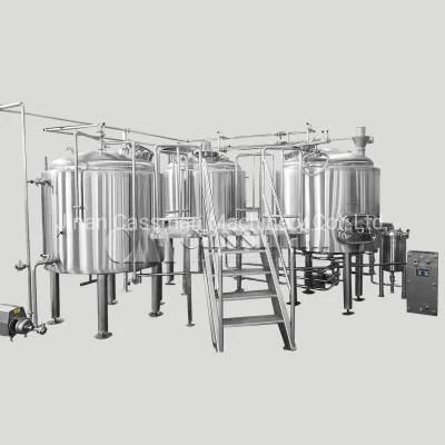 SUS304 Steam Heating 1000L 10bbl Cassman Beer Brewing Equipment for Bar