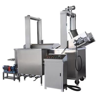 Automatic Continuous Food Snack Fryer Machine