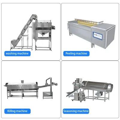 Automatic Snack Potato Chips Making Machine Potato Chips Processing Plant