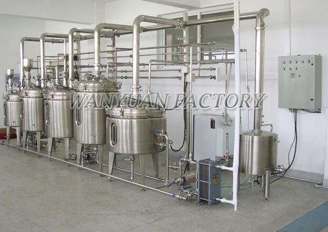 Uht Milk Production Line 1000L/H