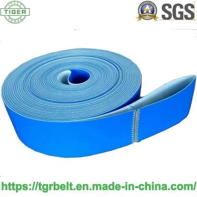 1.0mm China Manufacturer Food-Grade Hygiene TPU Conveyor Belt Bactory for Dairy Machinery