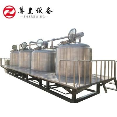 1500L Large Craft Beer Brewery Production Line Beer Equipment