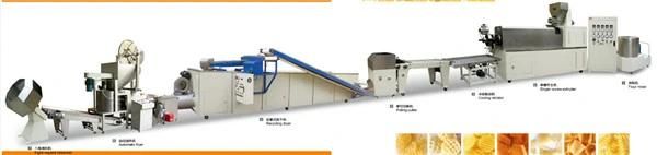 2D and 3D Pellet Snack Food Process Line Food Extrsuion Machine