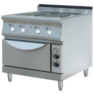 Vertical Electric Cooking Range Six (Panels) 6-Hot Plate Cooking Stove with Oven