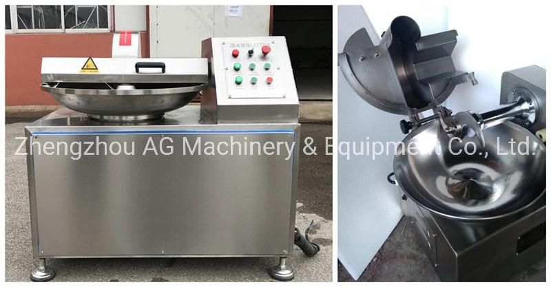 Industrial Meat Bowl Cutter Machine Meat Vegetable Cutting Chopper