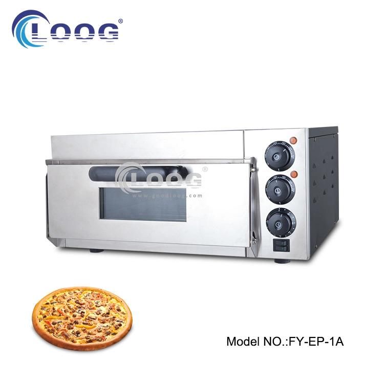 Electric Kitchen Equipment Double Deck Pizza Oven Commercial Use Wholesale Snack Baker Machine Factory Supplier Cake Pizza Oven
