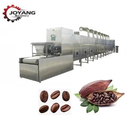 Microwave Parchment Coffee Coco Bean Drying Machine