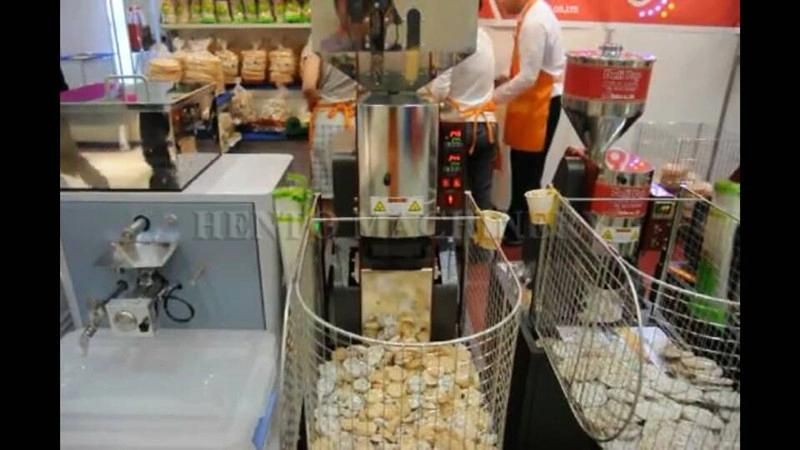 Snack Food Processing Machine / Rice Biscuit Popping Machine / Magic Pop Rice Cake Machine