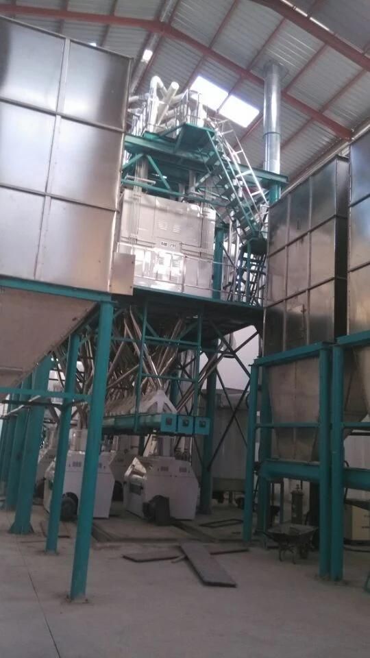 Running Maize Mill for Breakfast Meal Roller Meal Zambia