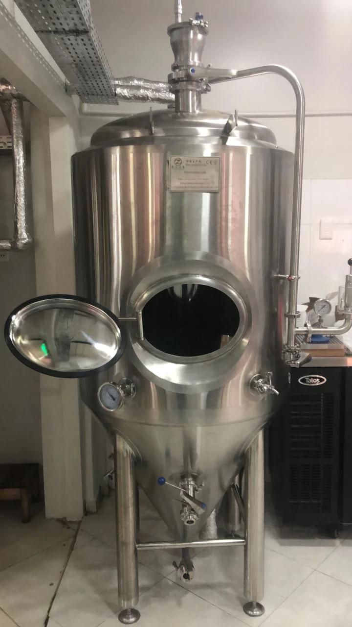 SUS 304 600L Beer Brewing Fermenters for Micro Brewery Fermenting Process