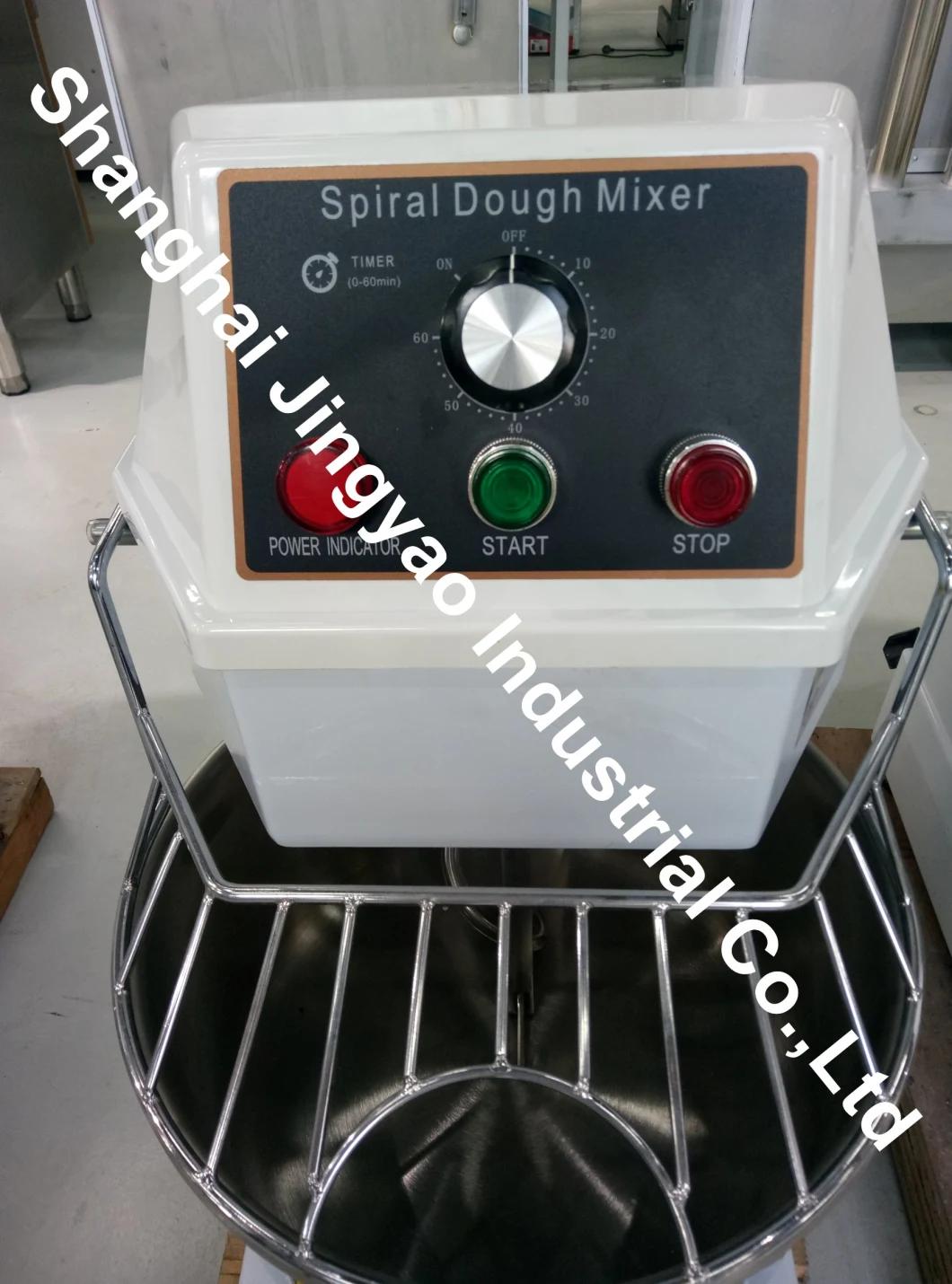 Hot Sale Convenient Electrical Spiral Dough Mixer for Bread Industrial Commercial 20L~240L Electric Bread Pizza Manual Spiral Dough Mixer Machine for Bakery