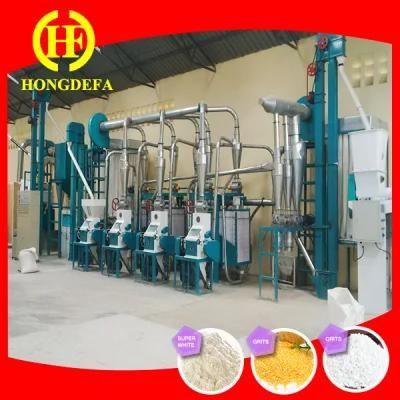Full Automatic Corn Mill, Super White Maize Meal