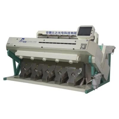 Food Grader CCD Camera 5 Chutes Cashew Nut Selector