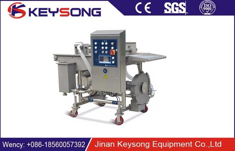 High Effective Hamburger Battering Coating Machine Sjj600-V