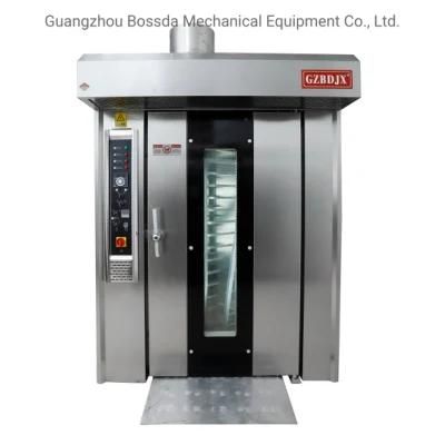 32 Trays Diesel Gas Electric Rotary Rack Oven for Bakery with Ce