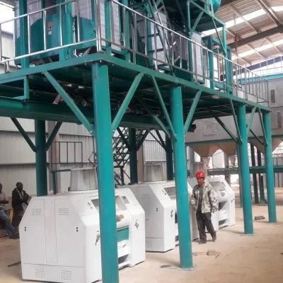 Best Price 50t/24h Maize Flour Milling Machine for Kitwe Zambia