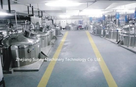 Sanitary Stainless Fermentor for Biological Fermentation