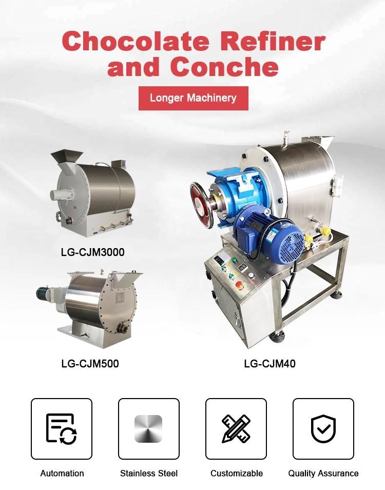 Chocolate Grinding Melanger Machine Cocoa Refining Conching Machine