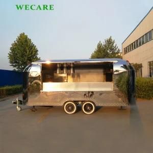 500cm Customized Catering Food Cart Quality Guaranteed