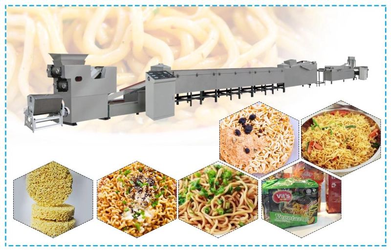 Fried Instant Noodle Production Line Noodles Making Machine for Small Business