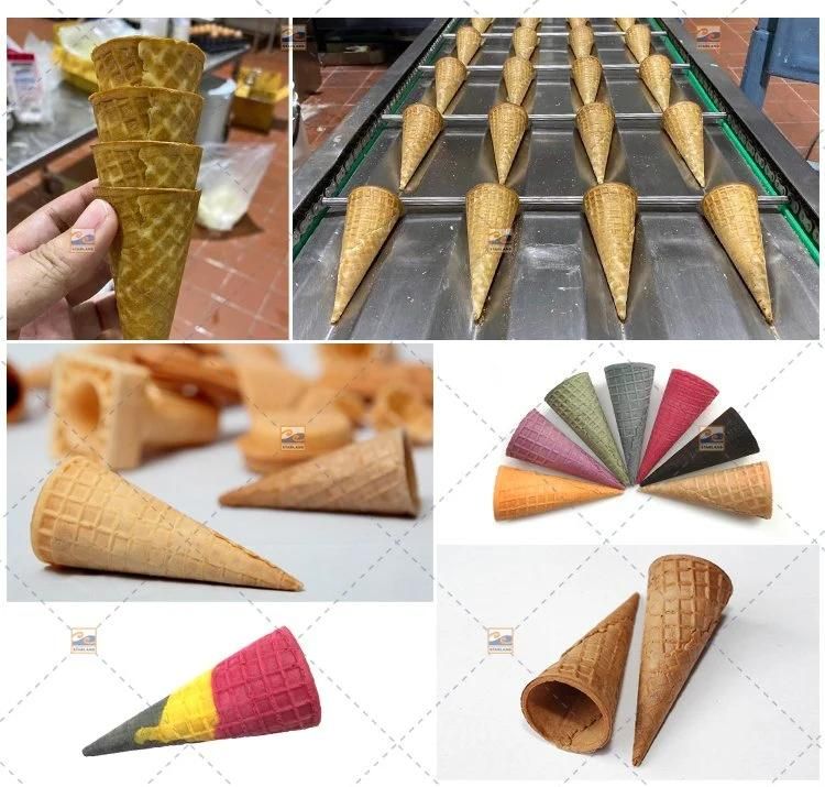High Output Fully Automatic of 71 Baking Plates 9m Long with Installation and Commissioning Sugar Cone Machine