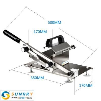 Full Manual Hand Frozen Meat Slicer in China