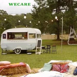 Outdoor Food Truck Van with Wedding Vending