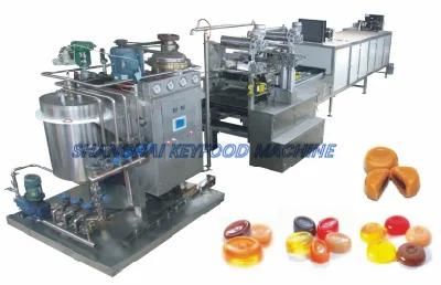 Full Automatic Toffee Candy Production Line Hard Candy Making Machine