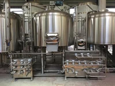 800L 1000L 7bbl 10bbl Beer Making Equipment with Dimple Jacket