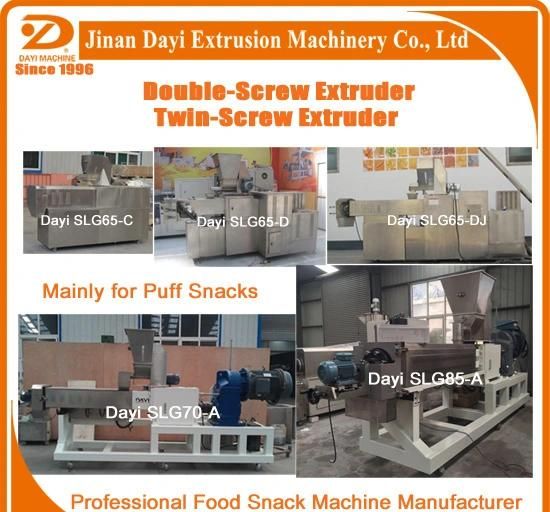 Corn Flakes Cereal Making Machine/Rice Crispies Snacks Production Line