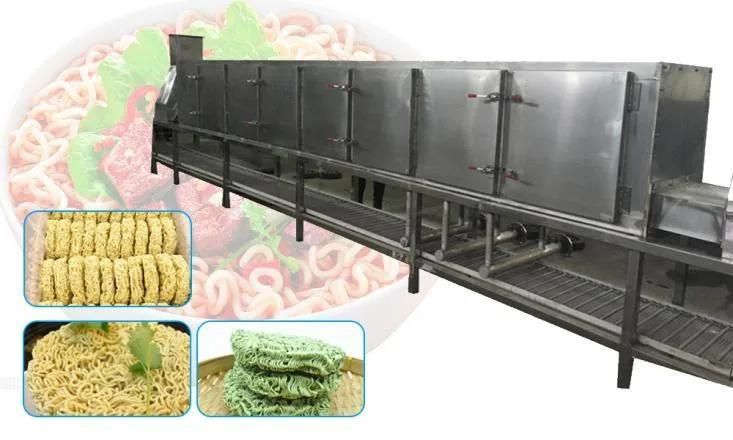 Fried Instant Noodle Plant Round Fried Instant Noodle Production Line for Sale