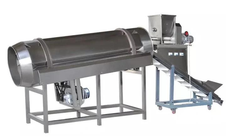 Slanty Snack Bar Twin Screw Extruder Prices Puffed Corn Chips Snacks Food Making Machine