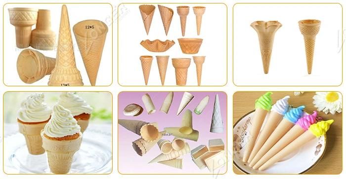 Best Ice Cream Popcorn Cone Forming Machine Pizza Cone Holder