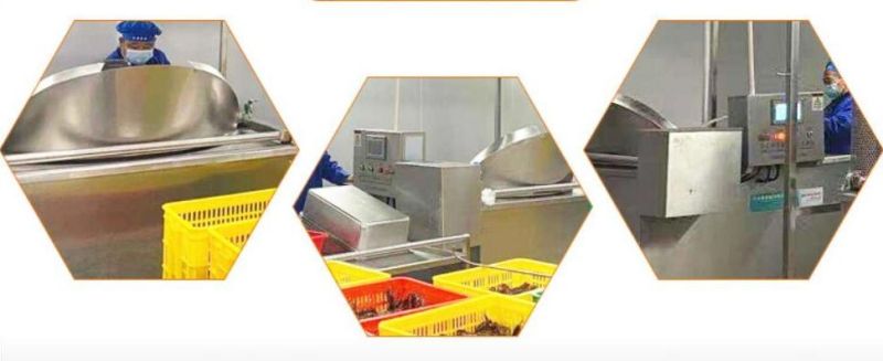 Batch Automatic Fryer Machine Pork Rinds Frying Machine