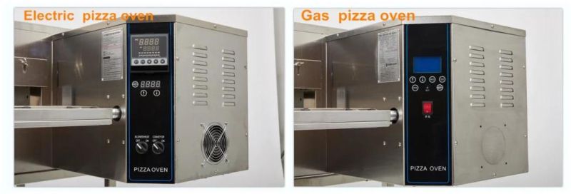 Digital Panel Convection Conveyor Pizza Baking Oven with CE Certification