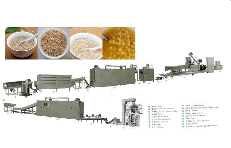 China Manufacturer Supply Nutritional Corn Flakes Machine