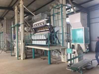 20 Ton Per 24 Hour Rice Roller Mill From Paddy to Rice with Cleaner, Husker and Polisher