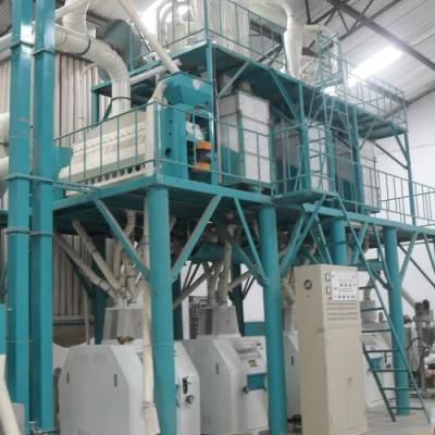 Automatic 60tpd Maize Flour Milling Machine