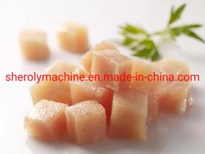 Chicken Fish Cube Cutter Poultry Meat Dicer Cutting Machine