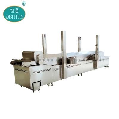 Industrial Automatic Continuous Fryer Gluay Kag Frying Machine with Ce Certificate
