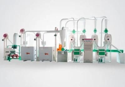 Small Corn Peeling Degermination Production Line
