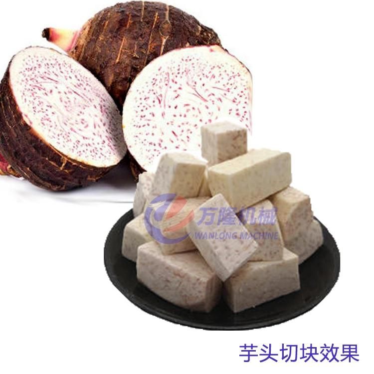 Multipurpose Vegetable Taro Cube Cutter Cutting Dicer Dicing Slice Strip Cutting Machine
