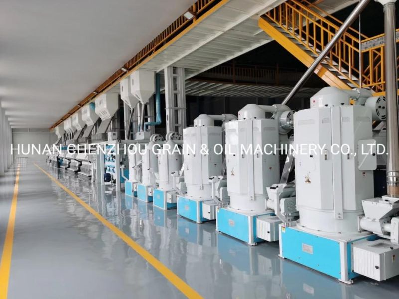 Clj Bangladesh Aromatic Rice/Non Parboiling Milling Machine 300tpd Modern Rice Milling Plant