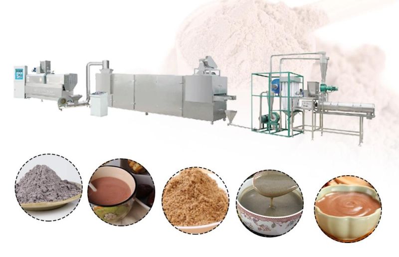 Popular and Industrial Nutrition Powder Food Making Machine