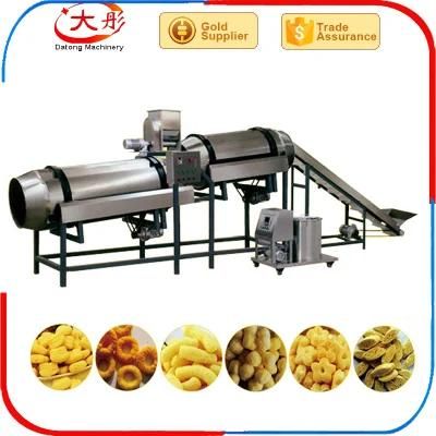 Full Automatic Corn Snacks Kurkure Food Extruder Popular Corn Puffed Snacks Extruder