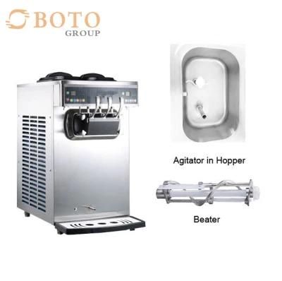 35L/H Capacity Commercial Ice Cream Sorbet Making Batch Freezer Gelato Machine Soft Ice ...