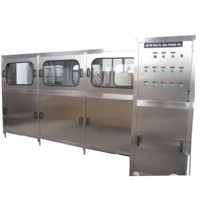 Automatic 5 Gallon Barrelled Water Making Line for Qgf System